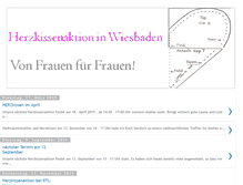 Tablet Screenshot of herzkissenaktionwiesbaden.blogspot.com