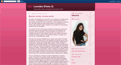 Desktop Screenshot of lourdesfama.blogspot.com