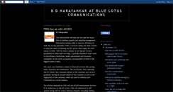 Desktop Screenshot of bdnarayankaratbluelotuscommunications.blogspot.com