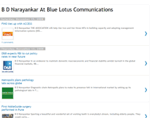 Tablet Screenshot of bdnarayankaratbluelotuscommunications.blogspot.com