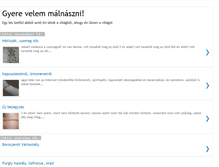 Tablet Screenshot of gyerevelemmalnaszni.blogspot.com