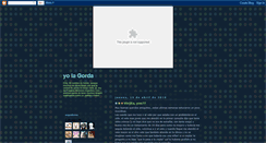 Desktop Screenshot of gordamisionerita.blogspot.com