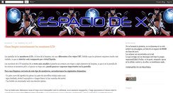 Desktop Screenshot of espaciodex.blogspot.com