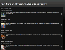 Tablet Screenshot of briggsfamilydays.blogspot.com