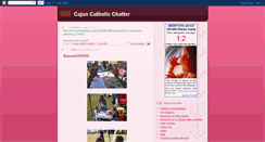 Desktop Screenshot of cajuncatholicmother.blogspot.com