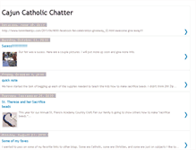 Tablet Screenshot of cajuncatholicmother.blogspot.com