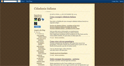 Desktop Screenshot of cidadania--italiana.blogspot.com