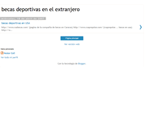 Tablet Screenshot of becasdeportivas.blogspot.com