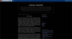 Desktop Screenshot of linguagrande.blogspot.com