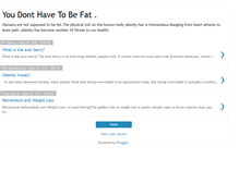 Tablet Screenshot of effortlessweightreduction.blogspot.com