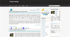 Desktop Screenshot of hanpos.blogspot.com