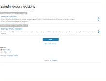 Tablet Screenshot of carolinesconnections.blogspot.com