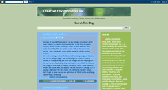 Desktop Screenshot of creativeenvironmentsinc.blogspot.com