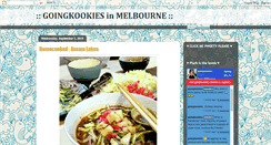 Desktop Screenshot of goingkookies.blogspot.com