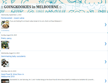 Tablet Screenshot of goingkookies.blogspot.com