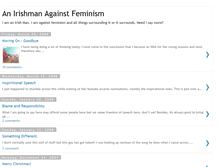 Tablet Screenshot of anirishmanagainstfeminism.blogspot.com