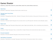 Tablet Screenshot of gamesshooter.blogspot.com