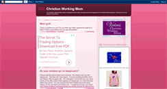 Desktop Screenshot of christianworkingmoms.blogspot.com