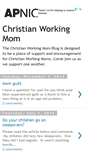 Mobile Screenshot of christianworkingmoms.blogspot.com