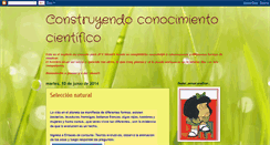 Desktop Screenshot of hacerciencias.blogspot.com