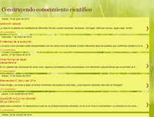 Tablet Screenshot of hacerciencias.blogspot.com