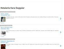 Tablet Screenshot of karadamar.blogspot.com