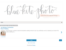 Tablet Screenshot of bluekitephoto.blogspot.com
