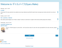 Tablet Screenshot of gyaru-make.blogspot.com