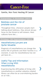Mobile Screenshot of cancersymptomsblog.blogspot.com