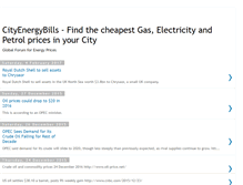 Tablet Screenshot of cityenergybills.blogspot.com