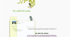 Desktop Screenshot of neadd-fel-soha.blogspot.com