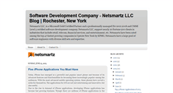 Desktop Screenshot of netsmartz-softwaredevelopmentcompany.blogspot.com