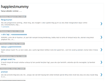 Tablet Screenshot of happiestmummy.blogspot.com