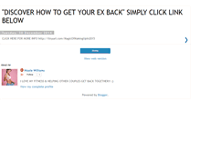 Tablet Screenshot of getting-your-ex-back.blogspot.com