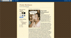 Desktop Screenshot of clunkymachinery.blogspot.com