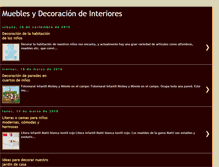 Tablet Screenshot of mueblesydecoraciondeinteriores.blogspot.com