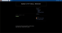 Desktop Screenshot of nanasrescue.blogspot.com