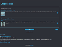 Tablet Screenshot of dragonthreads.blogspot.com