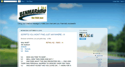 Desktop Screenshot of benmaradio.blogspot.com