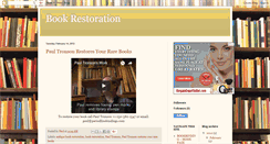 Desktop Screenshot of book-restoration.blogspot.com