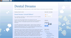 Desktop Screenshot of dental-dreams.blogspot.com