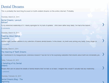 Tablet Screenshot of dental-dreams.blogspot.com