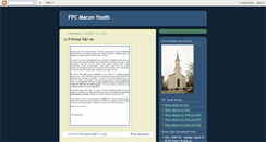 Desktop Screenshot of fpcmaconyouth.blogspot.com