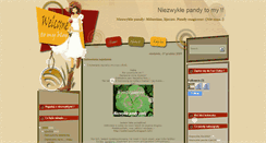 Desktop Screenshot of niezwyklepandytomy.blogspot.com