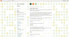 Desktop Screenshot of crookednose.blogspot.com