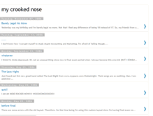 Tablet Screenshot of crookednose.blogspot.com