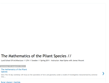 Tablet Screenshot of pliantspecies.blogspot.com