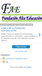 Mobile Screenshot of fundacionaltaeducacion.blogspot.com