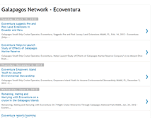 Tablet Screenshot of galapagosnetwork.blogspot.com