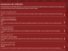 Tablet Screenshot of momentodereflexao-angelo.blogspot.com